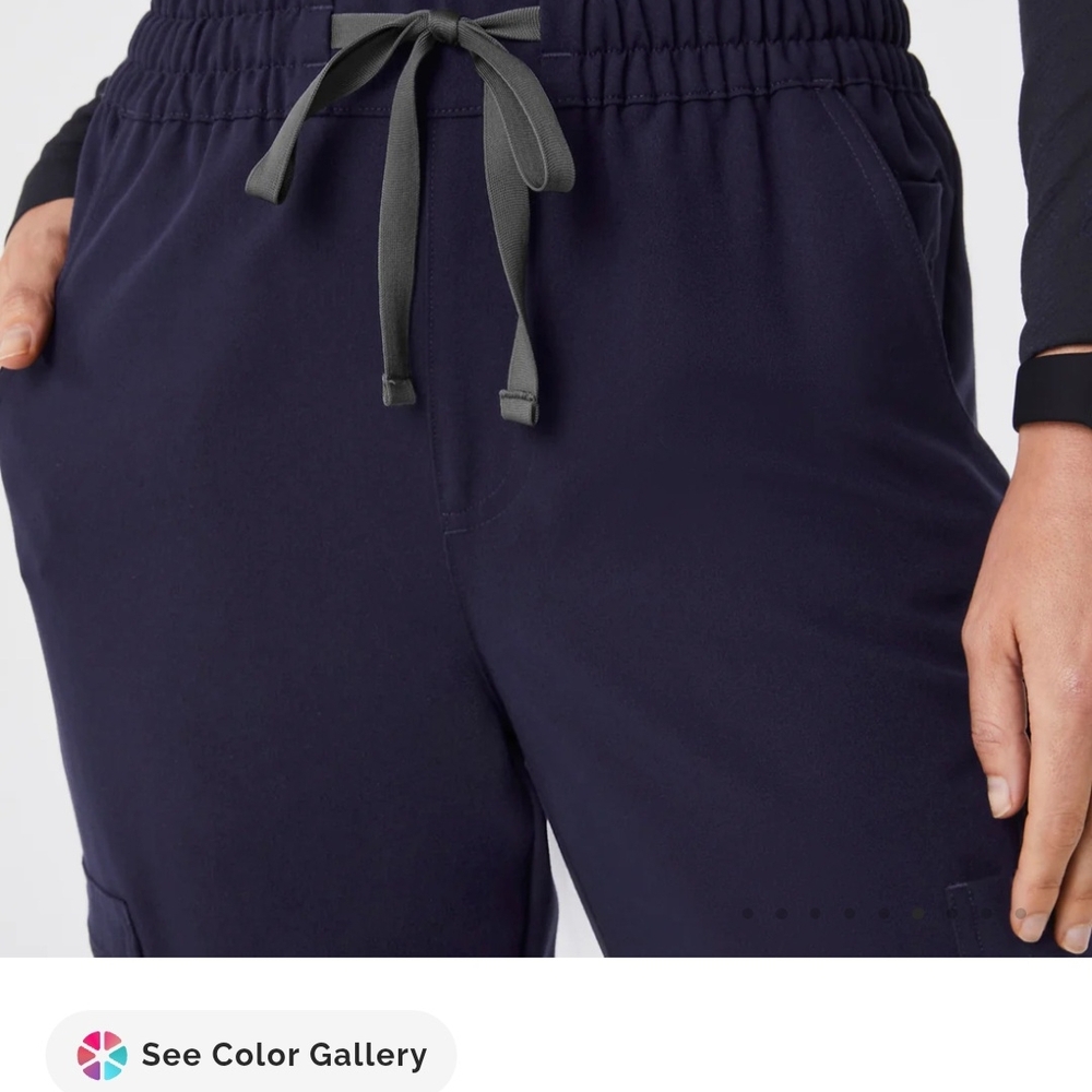 Figs Navy Yola/Dowa XS/Tall Scrub Pants